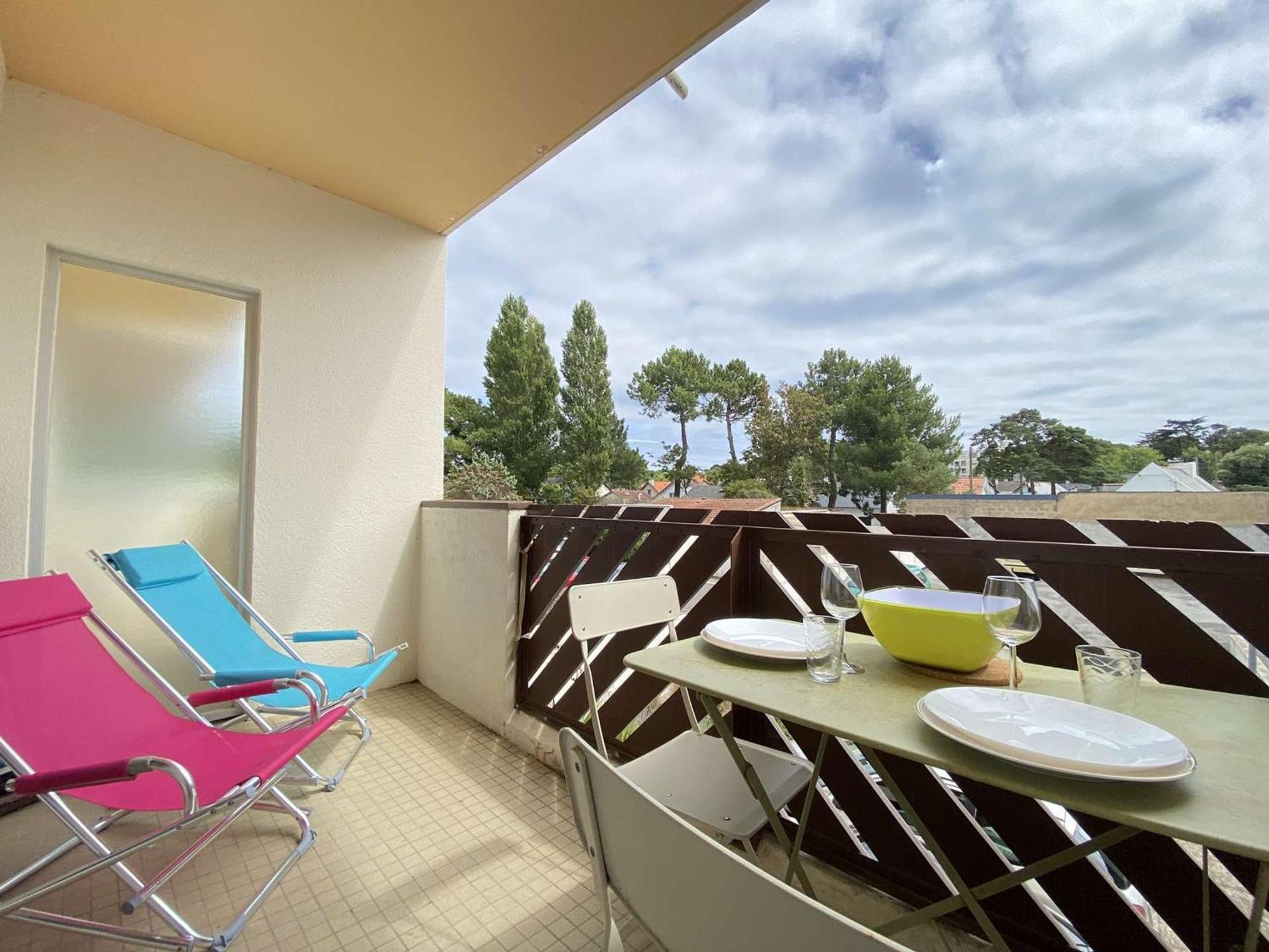 Studio Moderne Avec Balcon Sud, Parking Prive, Pres Avenue De Gaulle - 2 Couchages A La Baule - Fr-1-245-107 Exterior photo
